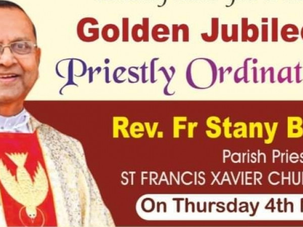 Congratulations Rev Fr Stany B. Lobo - Barkur Online